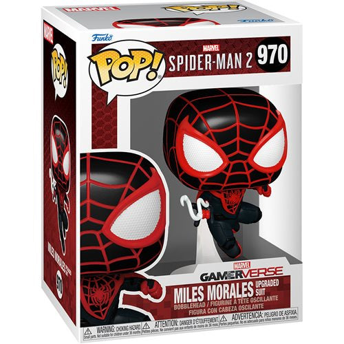 Pop! Games: Spider-Man 2- Miles Morales (Upgraded Suit)