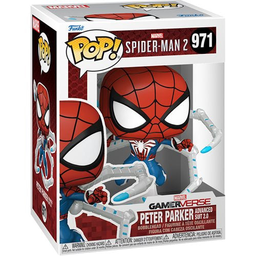 Pop! Games: Spider-Man 2- Peter Parker Advanced Suit 2.0