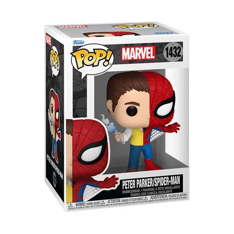 Pop! Marvel: Split- Peter Parker/Spider-Man