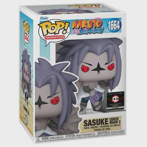 Pop! Animation: Naruto Shippuden- Sasuke Curse Mark 2 ( Chalice Collectibles)