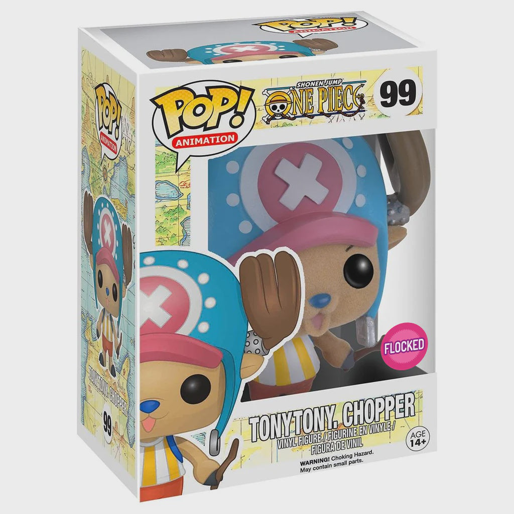 Pop! Animation: One Piece-TonyTony. Chopper (Flocked)