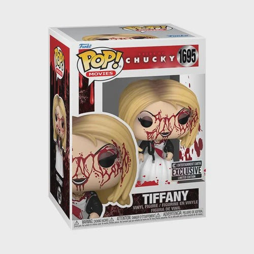 Pop! Movies: Bride of Chucky- Tiffany (Bloody) (Entertainment Earth Exclusive)