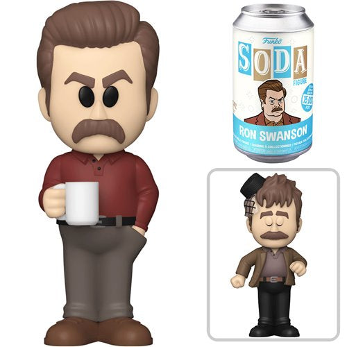 Funko RON SWANSON Soda (Parks & Recreation) w/Chase - CLEARANCE