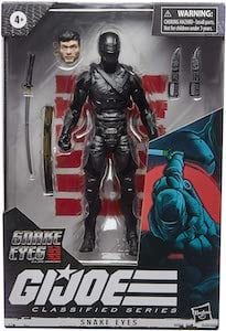 "Snake Eyes" Movie Version G.I. Joe Classified Series 6-Inch Action Figures  Wave 5 Case - CLEARANCE